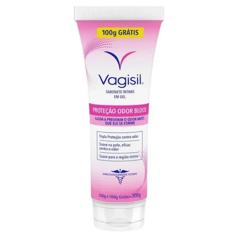 Vagisil Sabonete Íntimo Odor Block 300ml