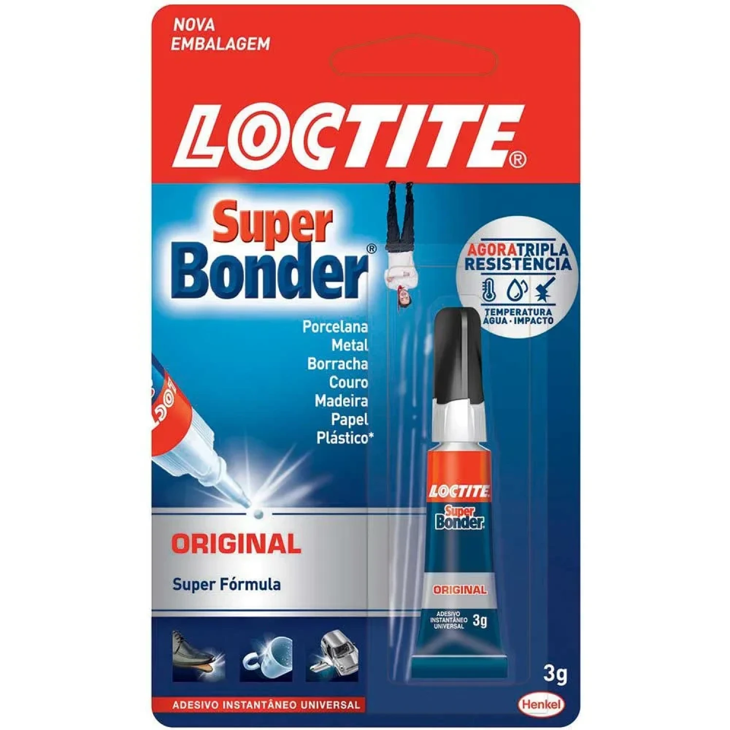 Cola Instantânea Super Bonder Original 3g
 (1/1)
