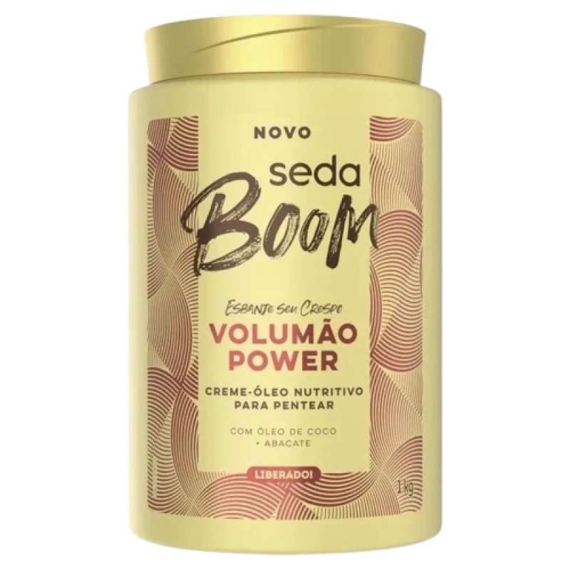 Creme para Pentear Seda Boom Volumão Power 1kg