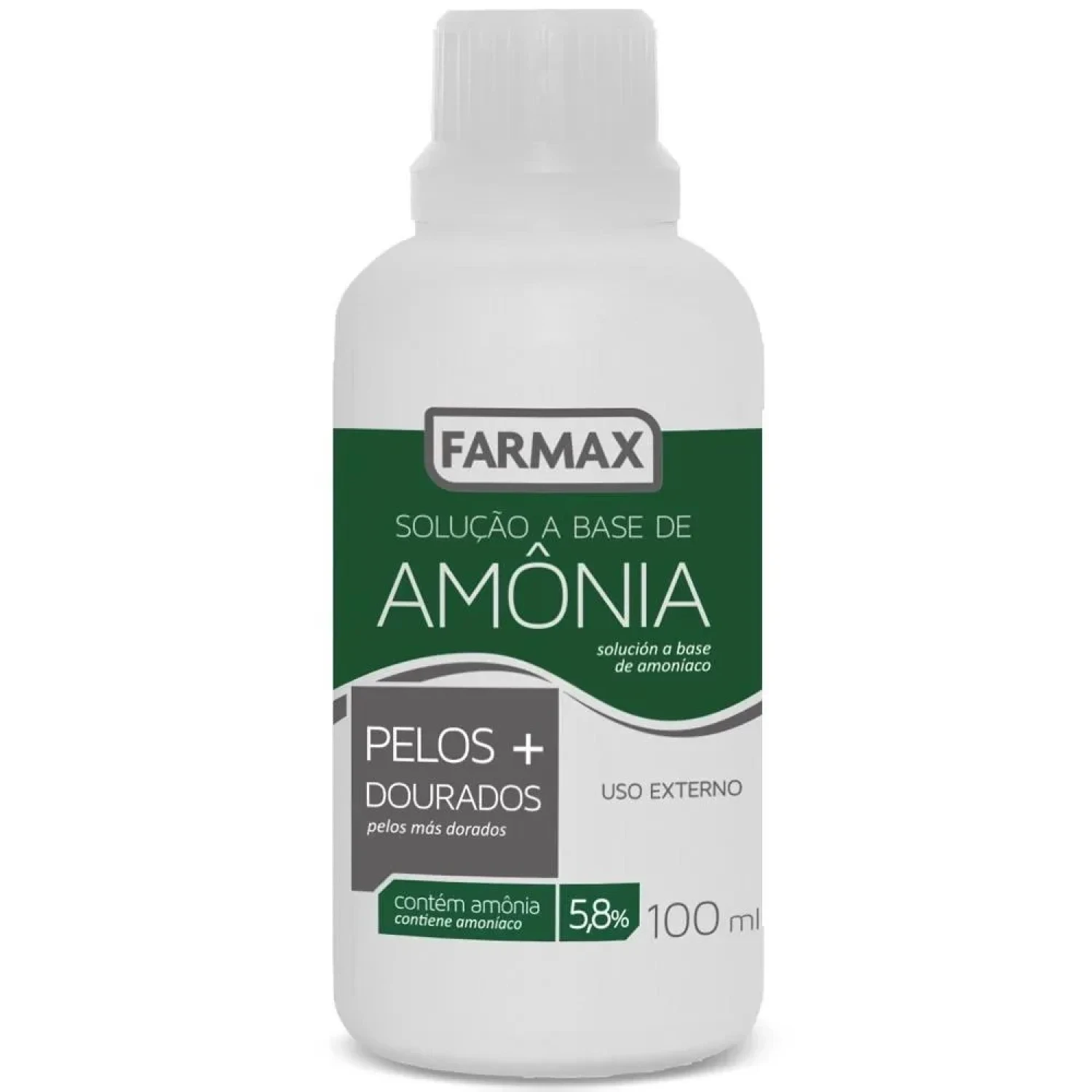 Amônia Farmax Pelos + Dourados 100ml (1/1)