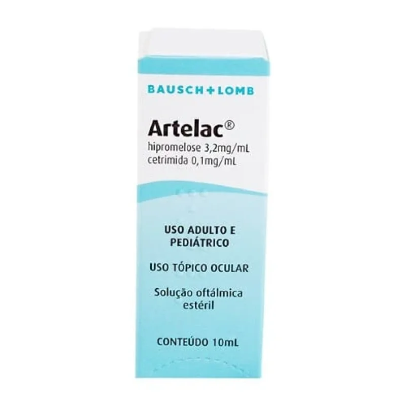 Artelac Solução Oftálmica 3,2mg/mL + 0,1mg/mL 10mL