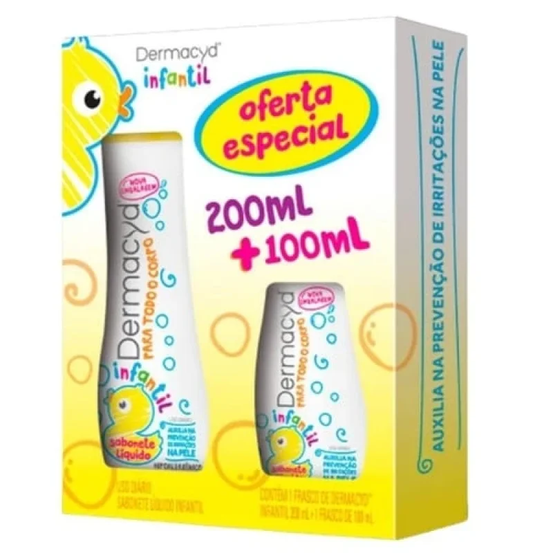 DERMACYD KIT - 200+100ml infantil