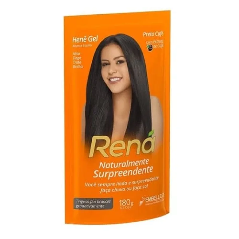 HENE RENA GEL - 180g c/extrato de café