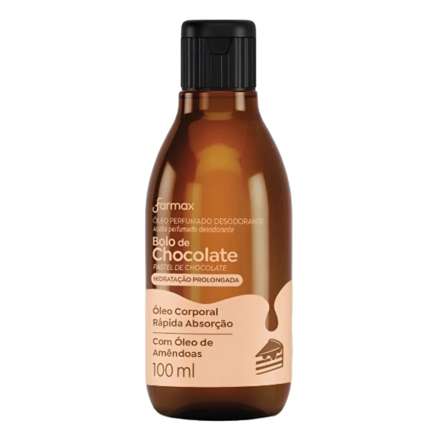 Óleo Farmax Corporal Chocolate 100ml (1/1)