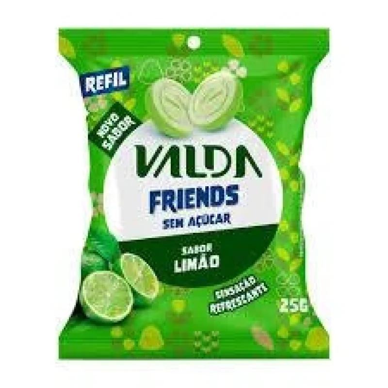 Pastilha Valda Friends Limão 25g