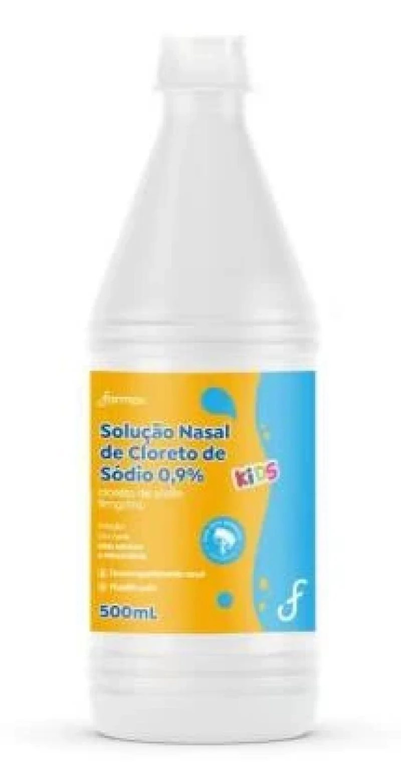 Soro Fisiológico 0,9% Farmax Kids 500ml