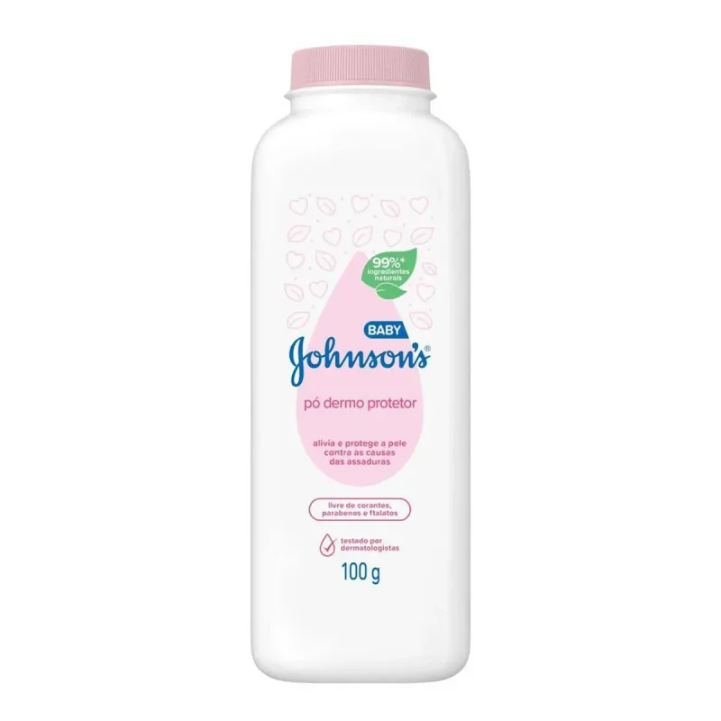 Johnson's Baby Pó Dermo Protetor Original 100g