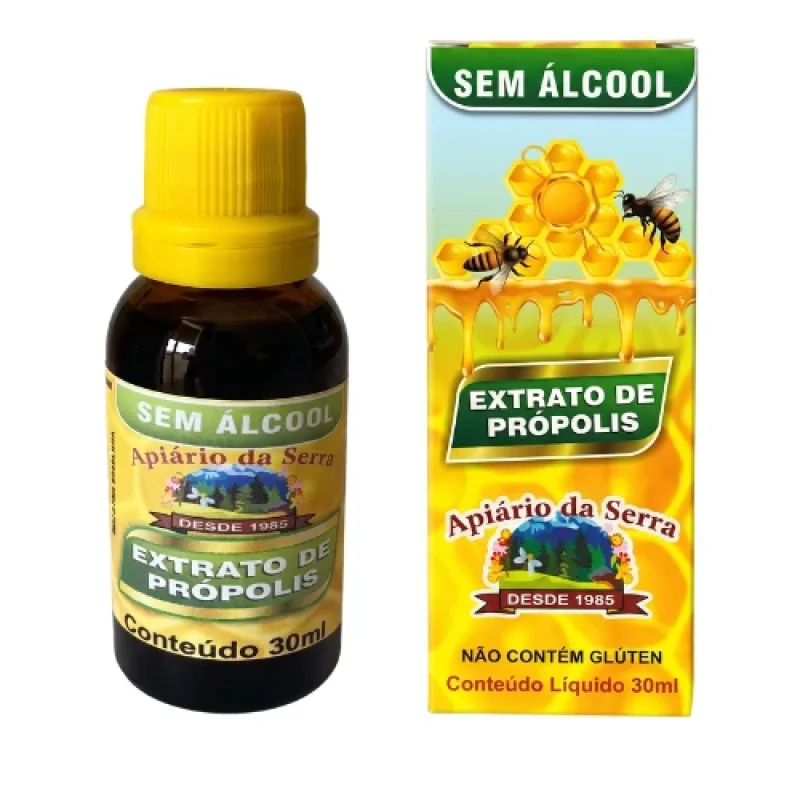 Extrato de Própolis Verde Alecrim Apiário da Serra 30ml
