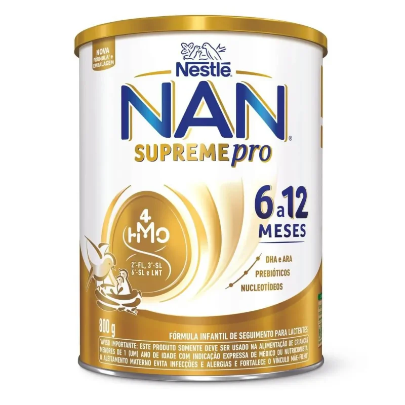 Fórmula Infantil NAN Supreme 2 6 a 12 meses 800g