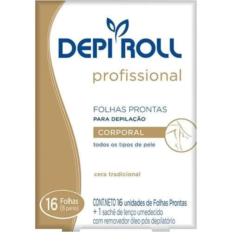 FOLHAS CORP DEPI ROLL - c/16 profissional
