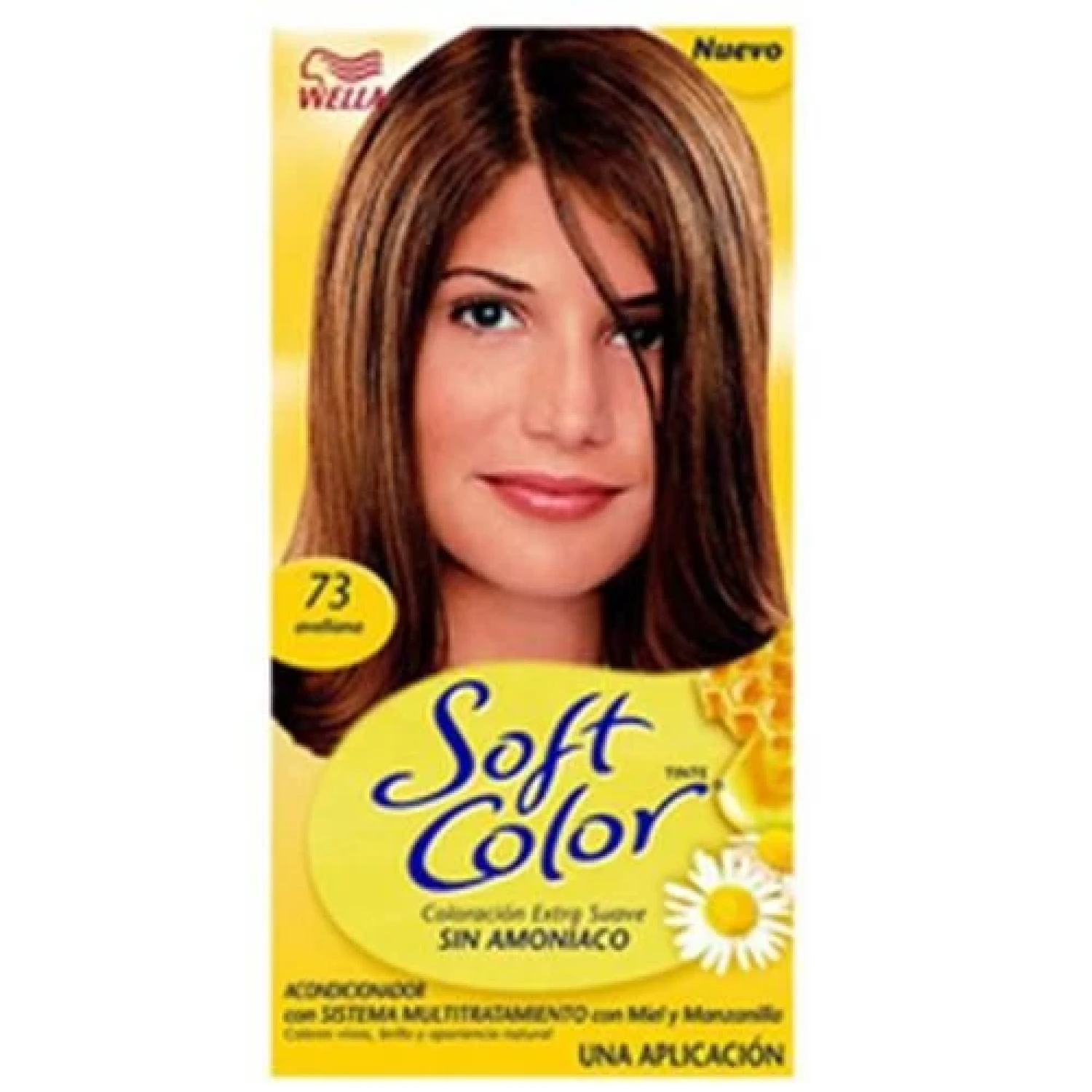 Wella Soft Color Tintura sem Amônia nº 73 Avelã 1 Unidade (1/1)