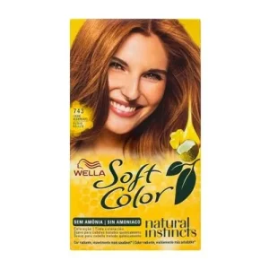 Wella Soft Color Tintura Sem Amônia nº 743 Louro Acobreado