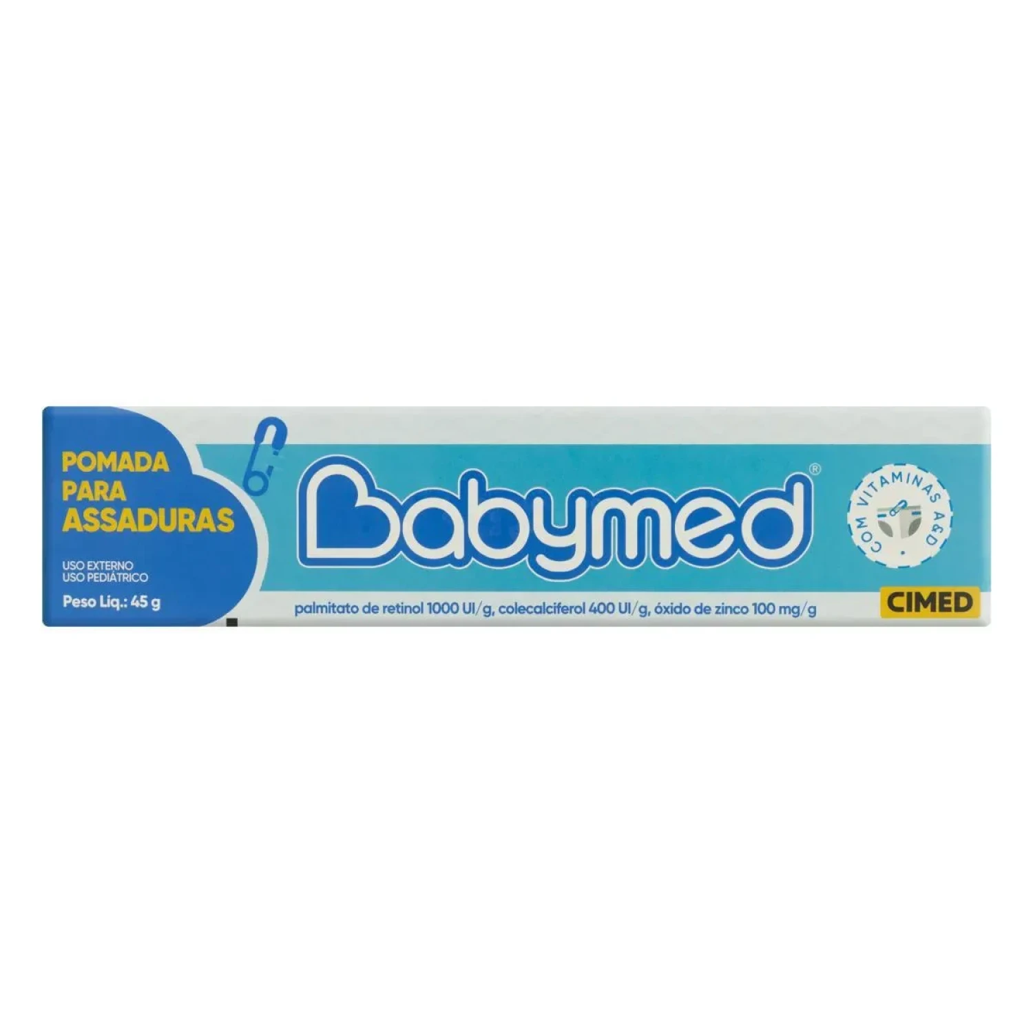 Pomada para Assadura Babymed Azul 45g (1/1)