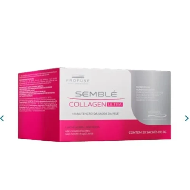 Profuse Semblé Collagen Ultra Sem Sabor 30 Sachês