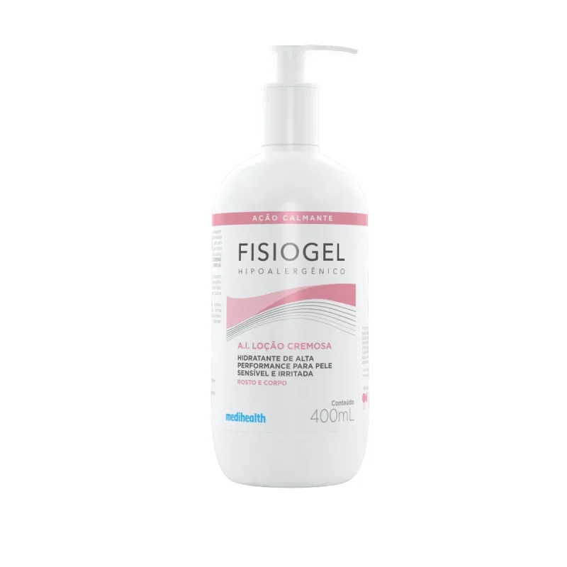 Loção Hidratante Calmante Fisiogel A.I. Pele Sensível com 400ml
