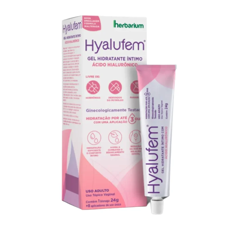 Gel Hidratante Intravaginal Hyalufem com 24g