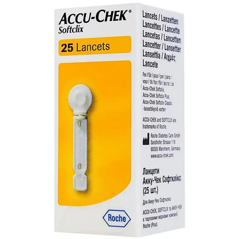 Lancetas Accu-Chek Softclix 25 unidades