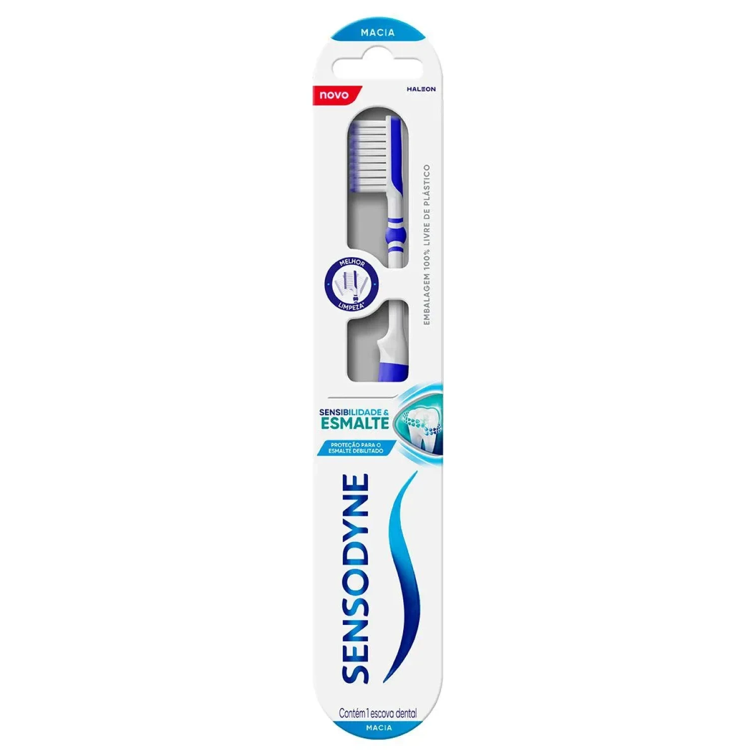Escova Dental Macia Sensodyne Sensibilidade & Esmalte, com 1 unidade (1/1)