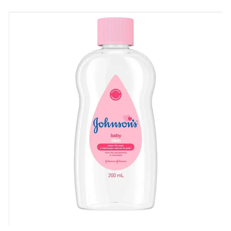 Óleo Hidratante para bebê  Johnson's Baby 200ml
