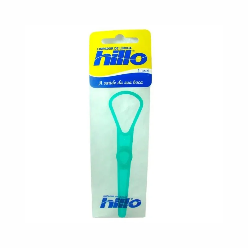 Limpador de Língua Hillo, com 1 unidade