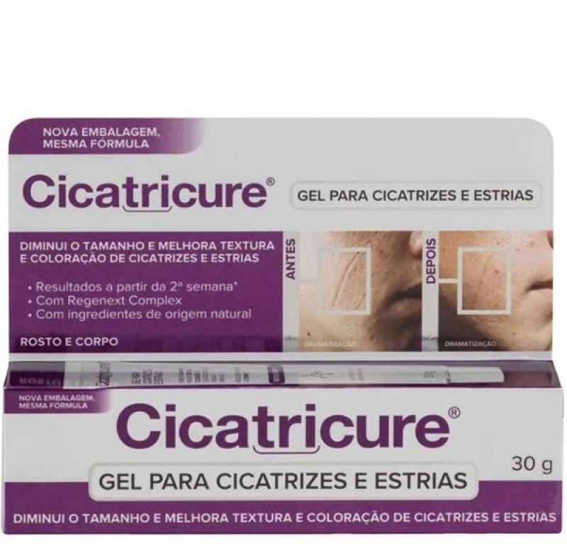 Gel Facial e Corporal para Cicatrizes e Estrias Cicatricure 30g