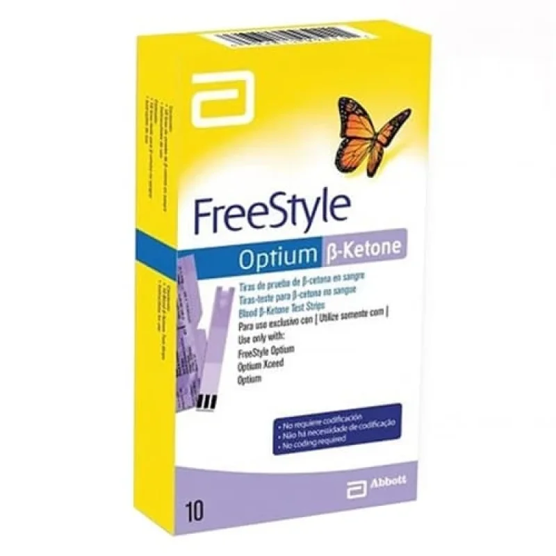 FREESTYLE OPTIUM - c/10 tiras cetona
