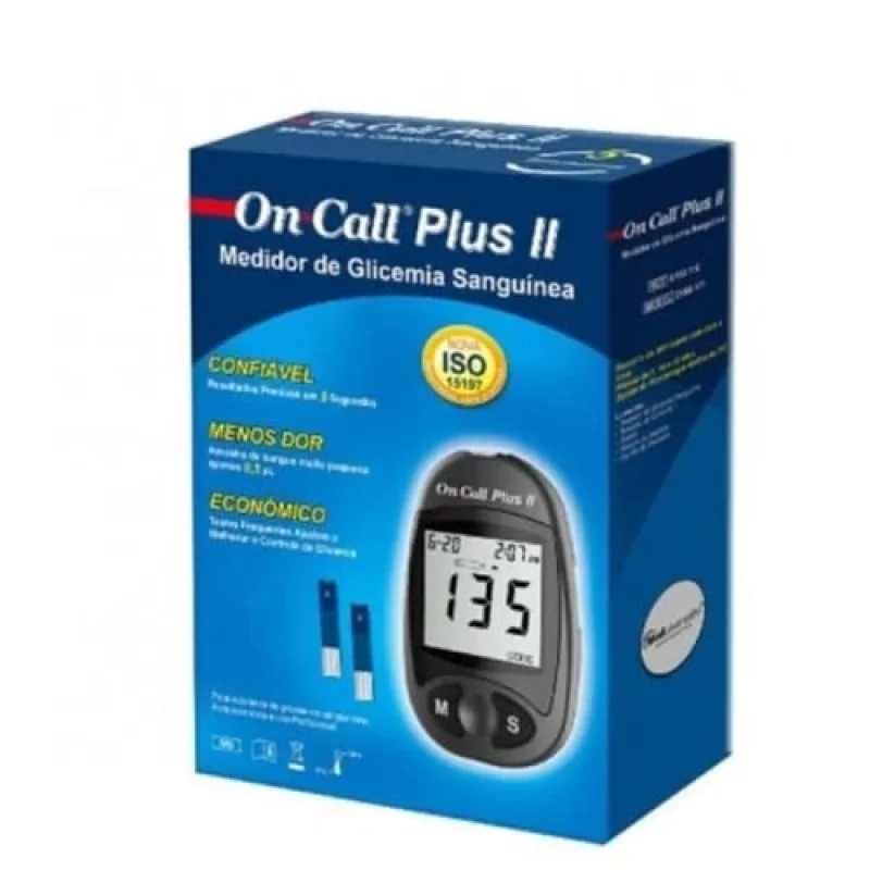 Medidor de Glicose On Call Plus II