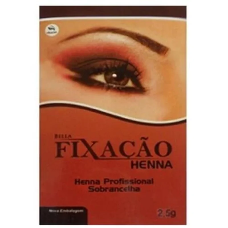 Henna para Sobrancelhas Bella Fixação Marrom 2,5g