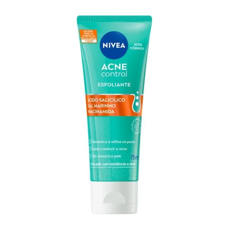 Esfoliante Facial Nivea Acne Control 75mL