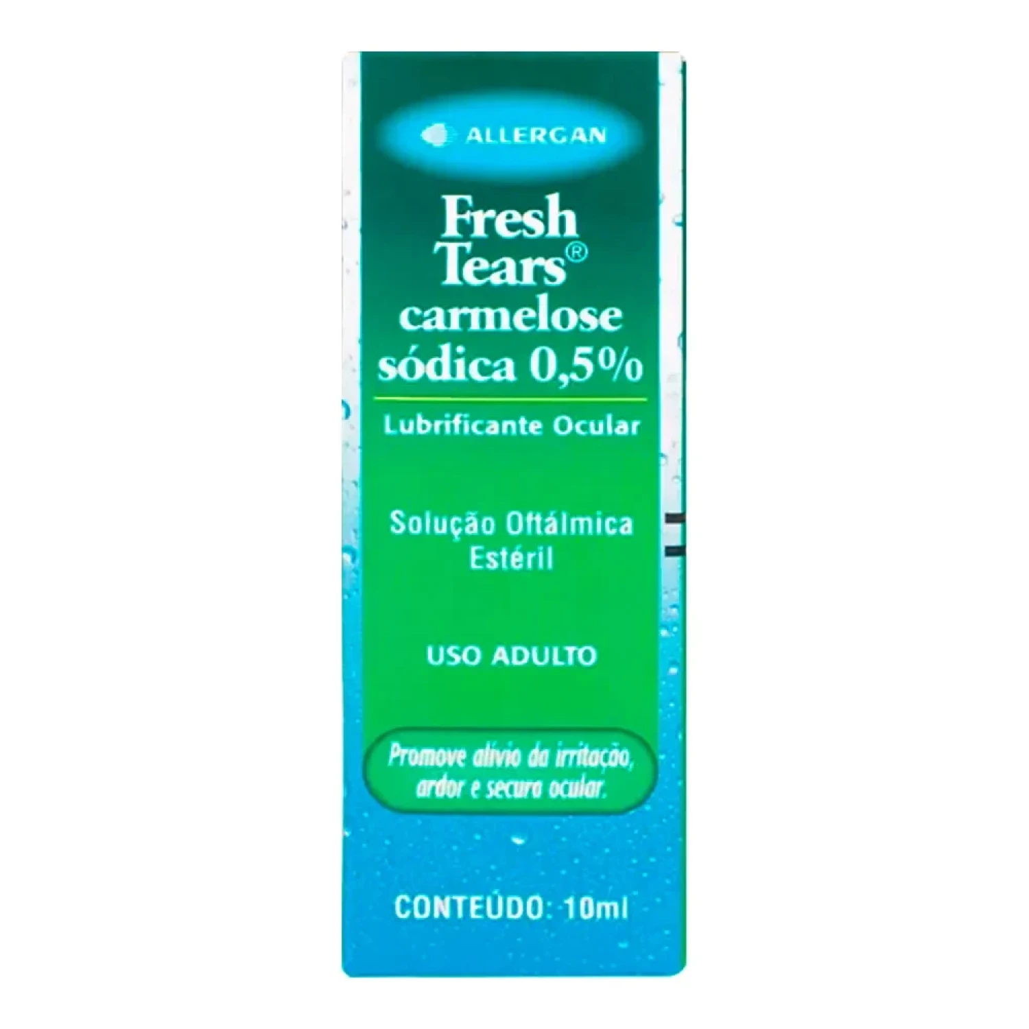 Fresh Tears Solução Oftálmica Allergan Caixa Contendo Frasco Gotejador com 10ml (1/1)