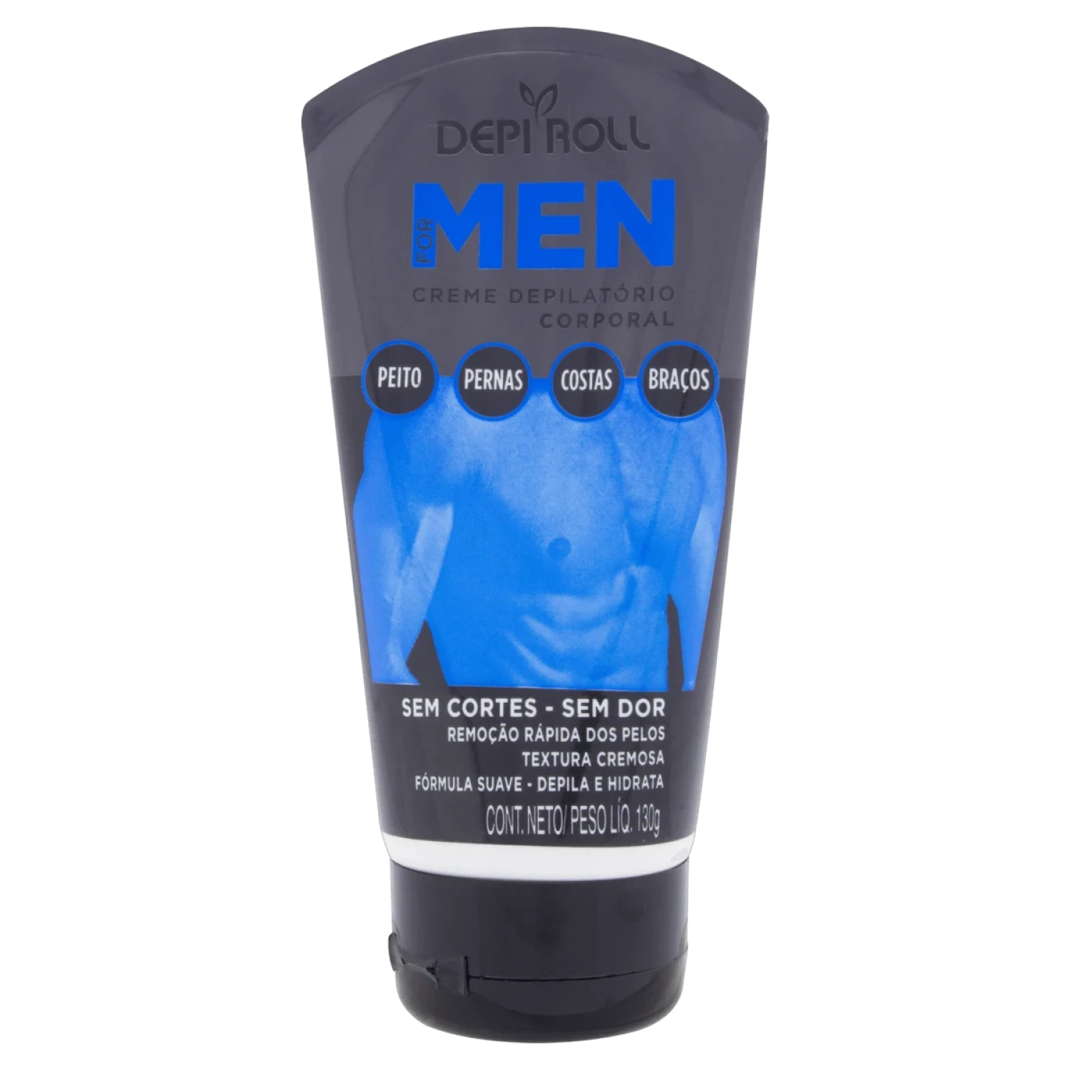 Creme Depilatório Depi Roll For Men Corporal 130g (1/1)