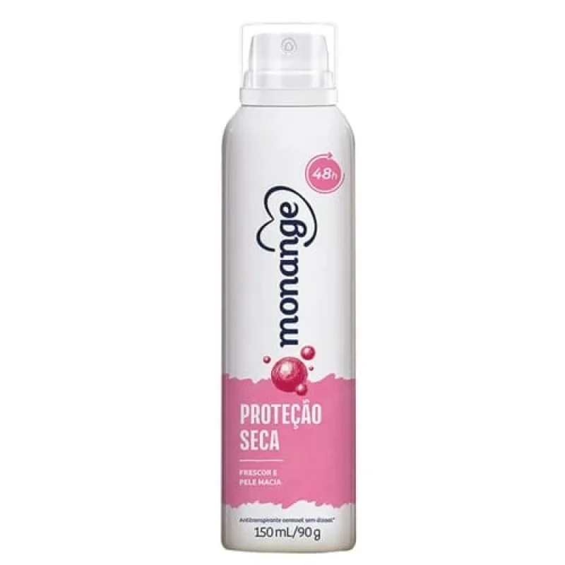 Desodorante Aerossol Monange Proteção Seca 150ml