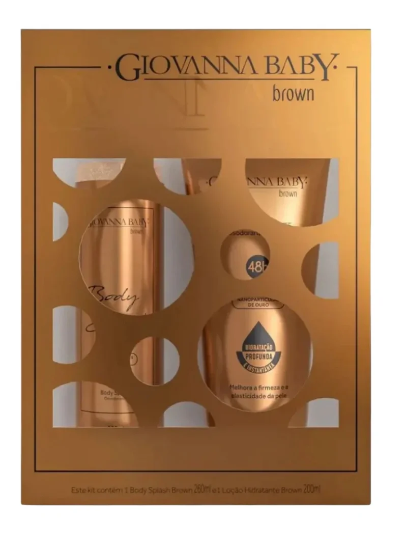 Giovanna Baby Body Splash e Loção 260ml + 200ml
