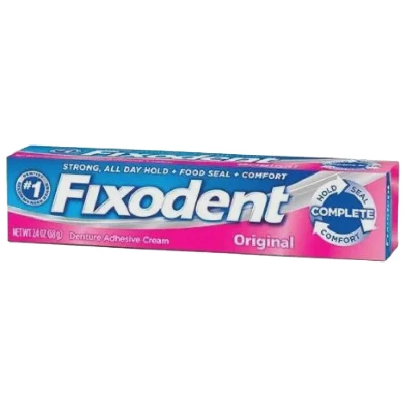 Creme Fixador de Dentadura Fixodent Original 68g