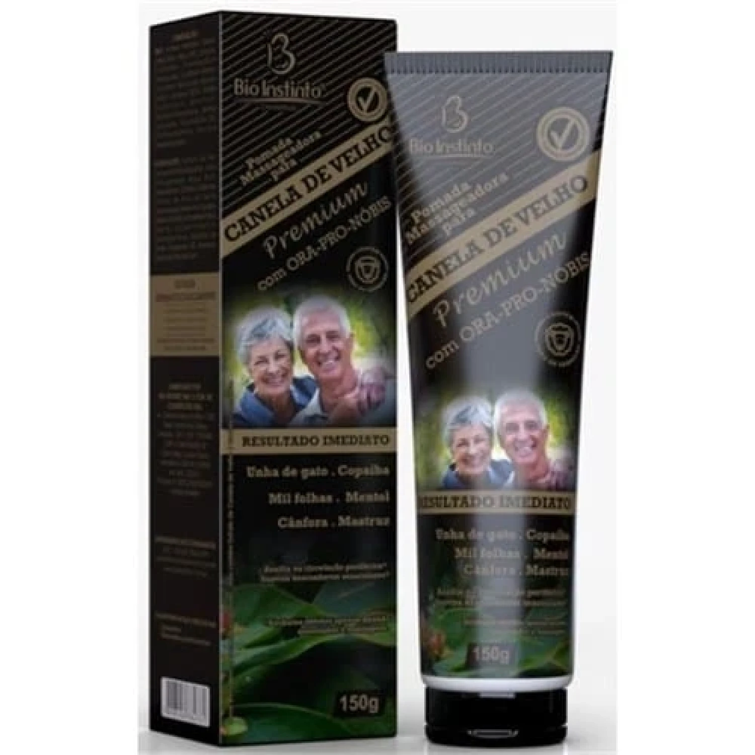 Pomada Massageadora Bio Instinto Canela de Velho Premium 150g (1/1)