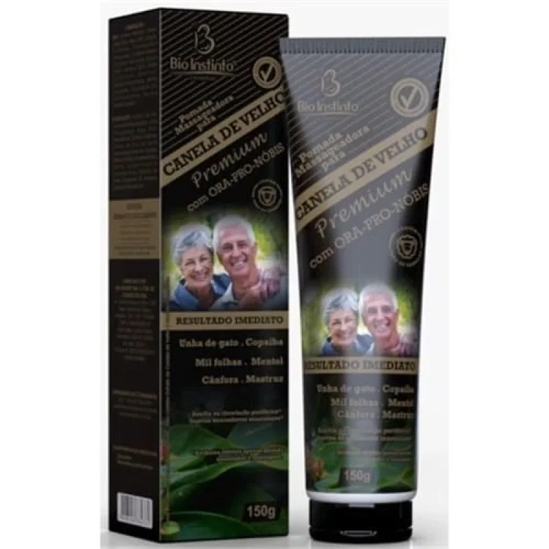 Pomada Massageadora Bio Instinto Canela de Velho Premium 150g