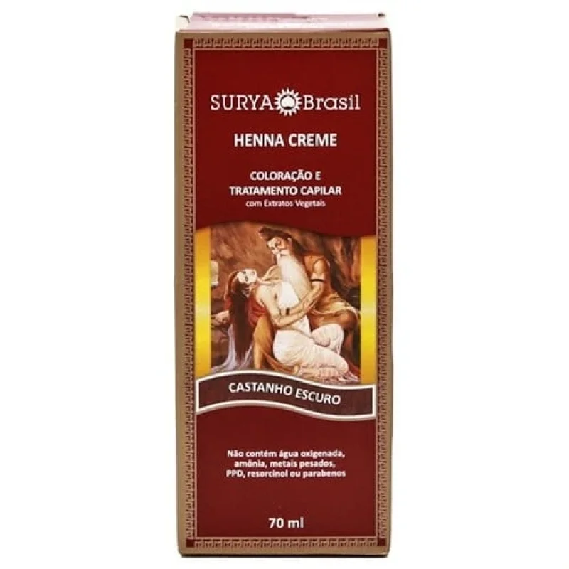 HENNA SURYA - 70ml cast escuro