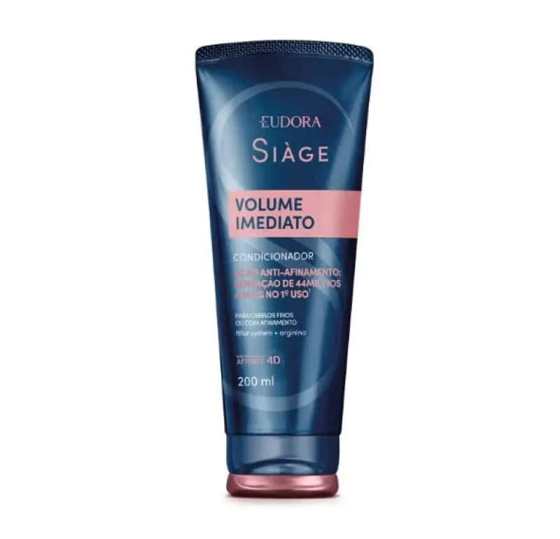 CONDICIONADOR SIAGE - 200ml volume imediato