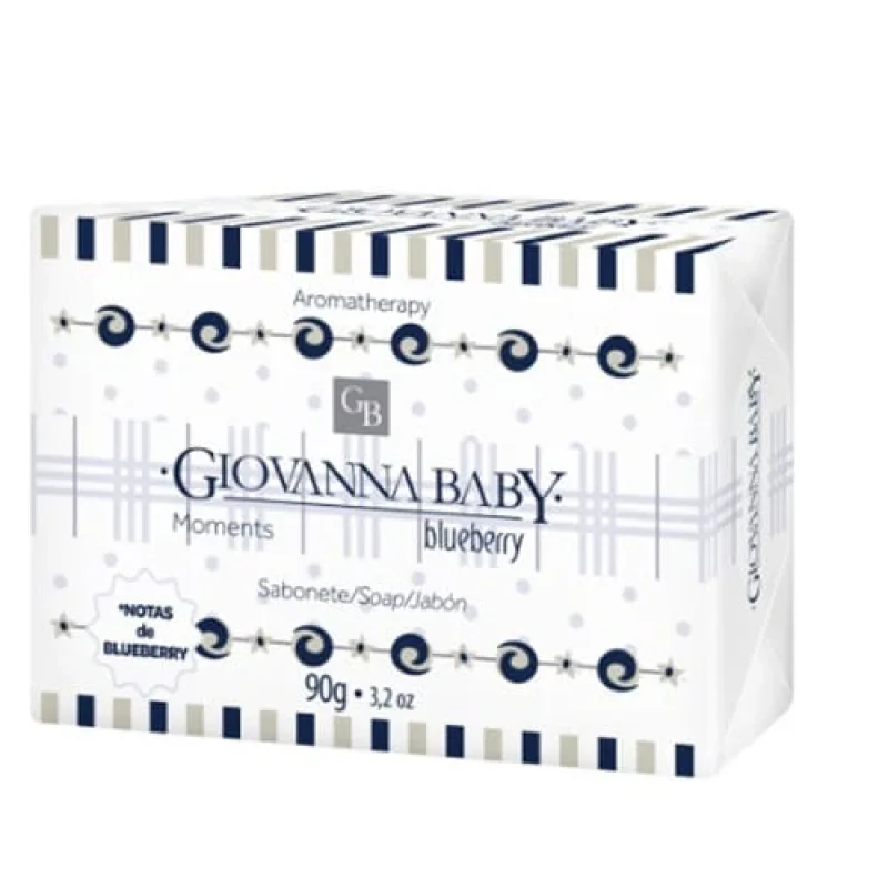 Sabonete Giovanna Baby Vegano Sabonete Gel Blueberry 90g