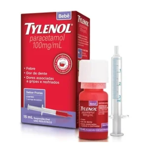 Tylenol Bebê 100mg/mL Suspensão de Uso Oral 15mL