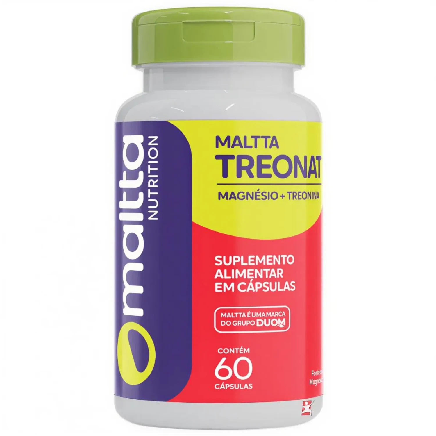 Maltta Treonat Magnésio + Treonina, com 60 cápsulas (1/1)