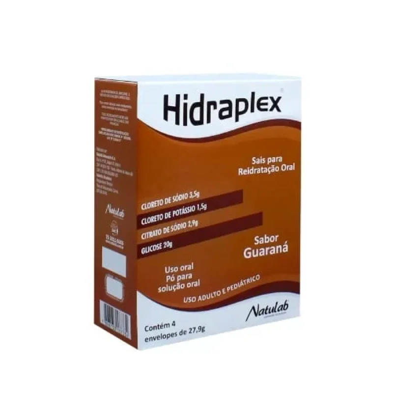 Hidraplex Pó para Solução Oral Guaraná, com 1 envelope de 27,9g