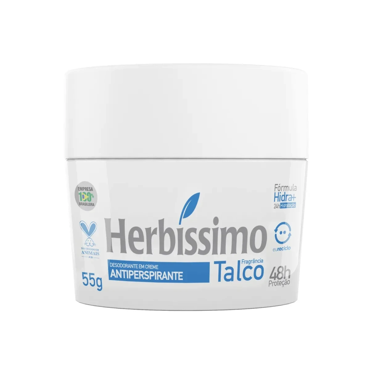 Desodorante Creme Herbíssimo Talco 55g (1/1)