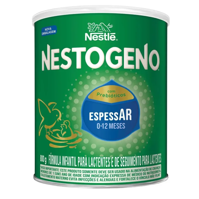 Fórmula Infantil Nestogeno Espessar 0 a 12 meses 800g