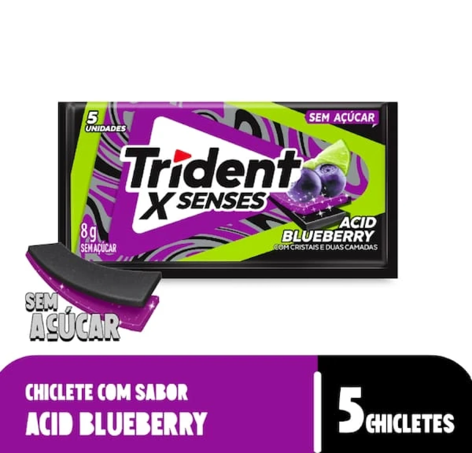 Trident Senses Goma de Mascar 5 Unidades (1/1)