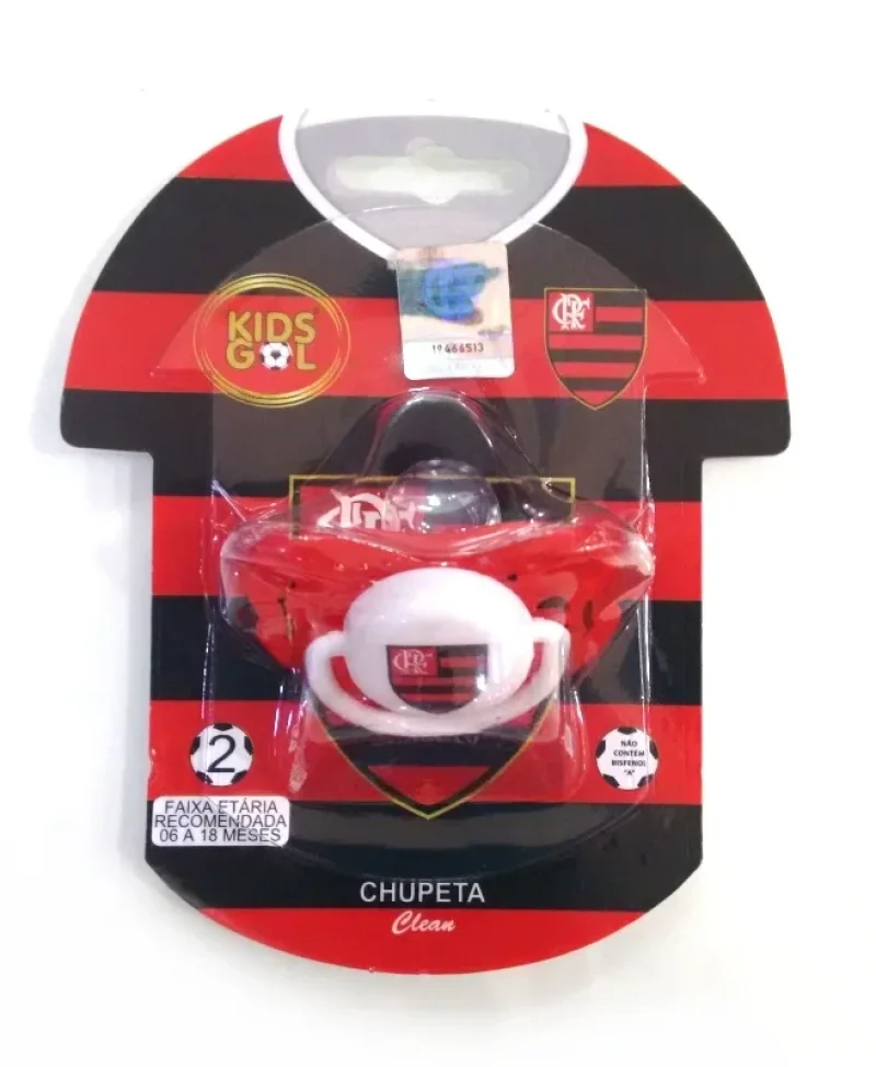 Chupeta Flamengo +6 meses
