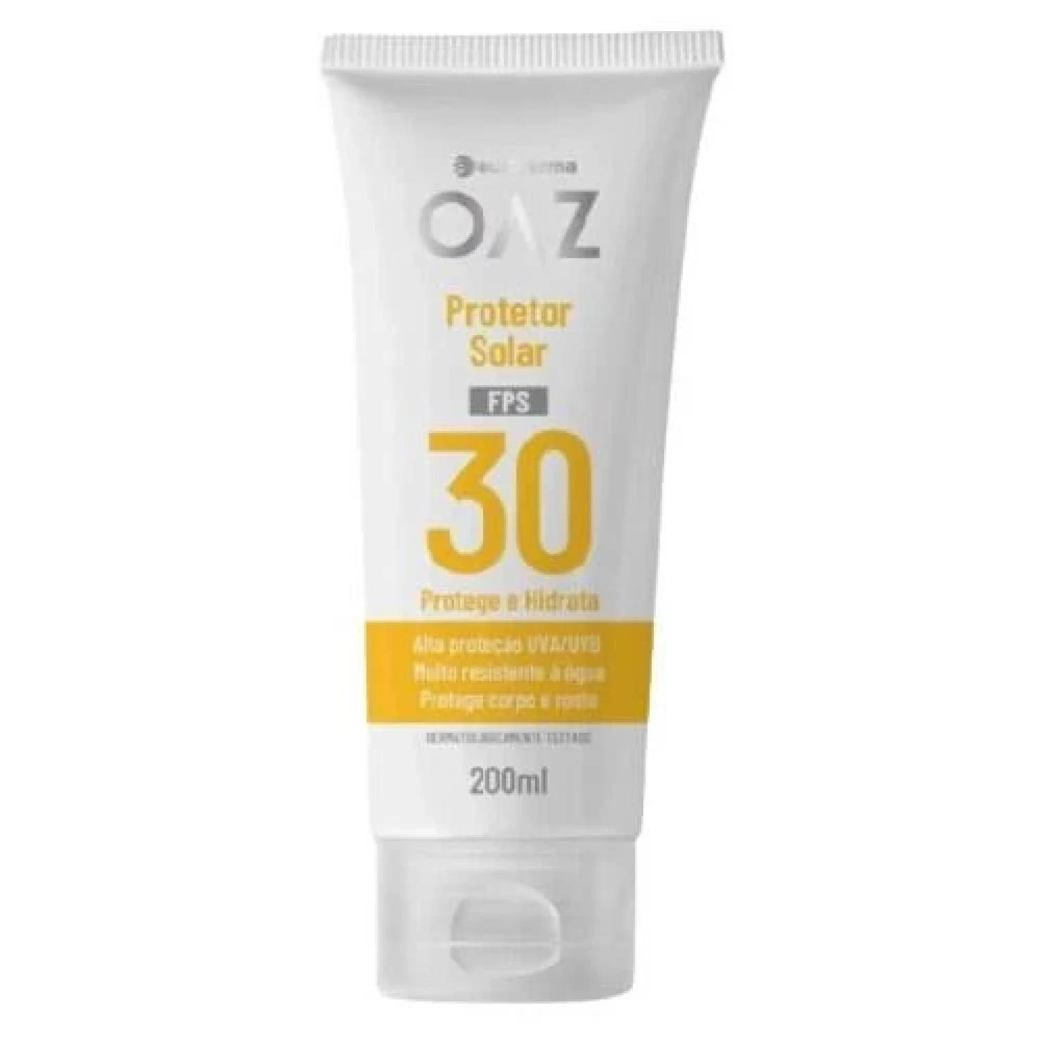 Protetor Solar Facial e Corporal OAZ FPS 30 200ml (1/1)