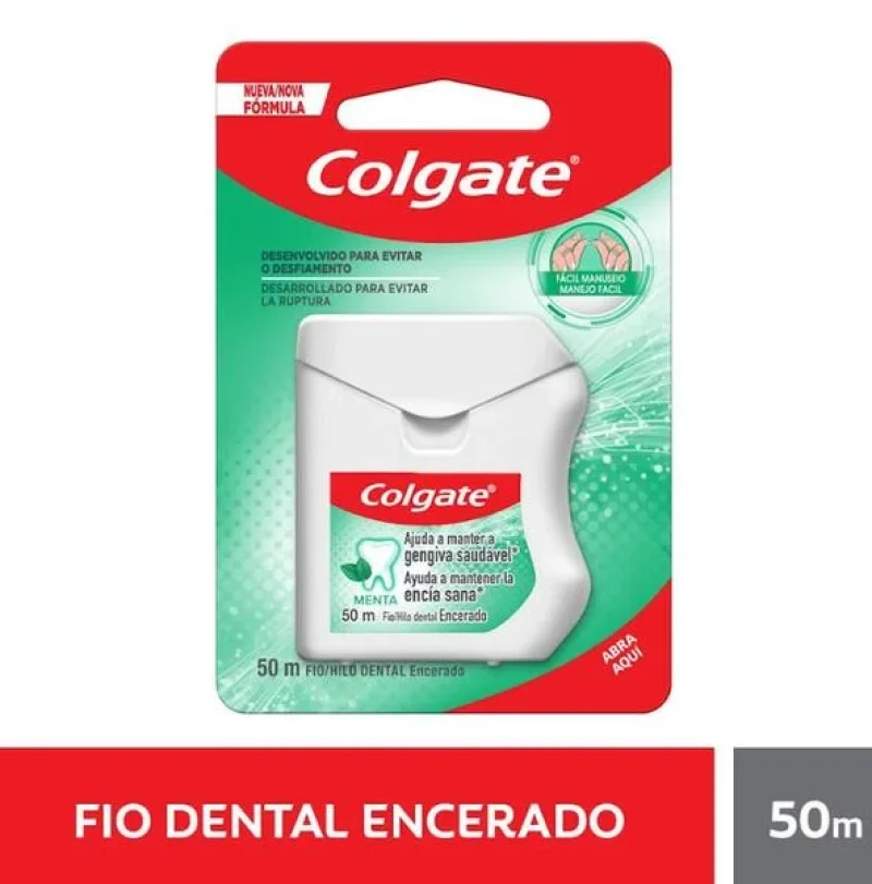 Fio Dental Colgate Total Menta 50m